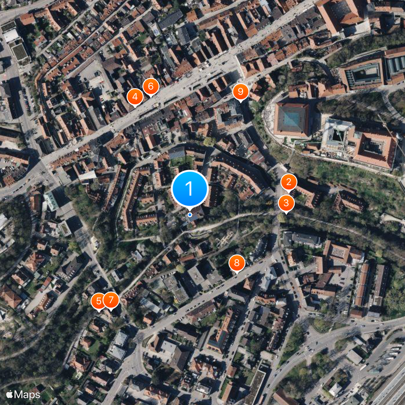 Parkcafe Map