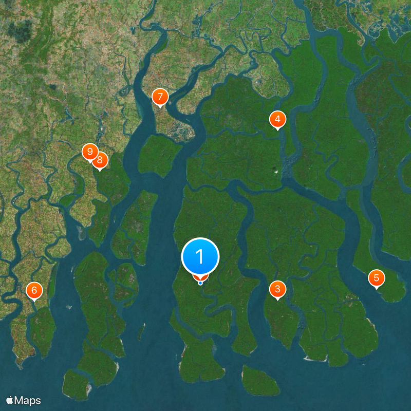 Sundarbans Map