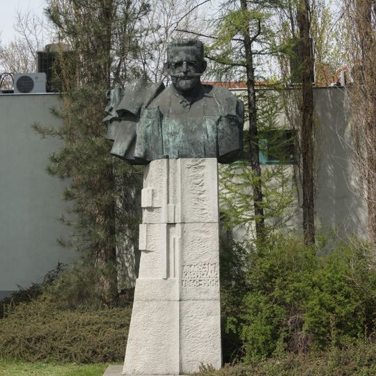 Marcin Kasprzak Monument in Warsaw