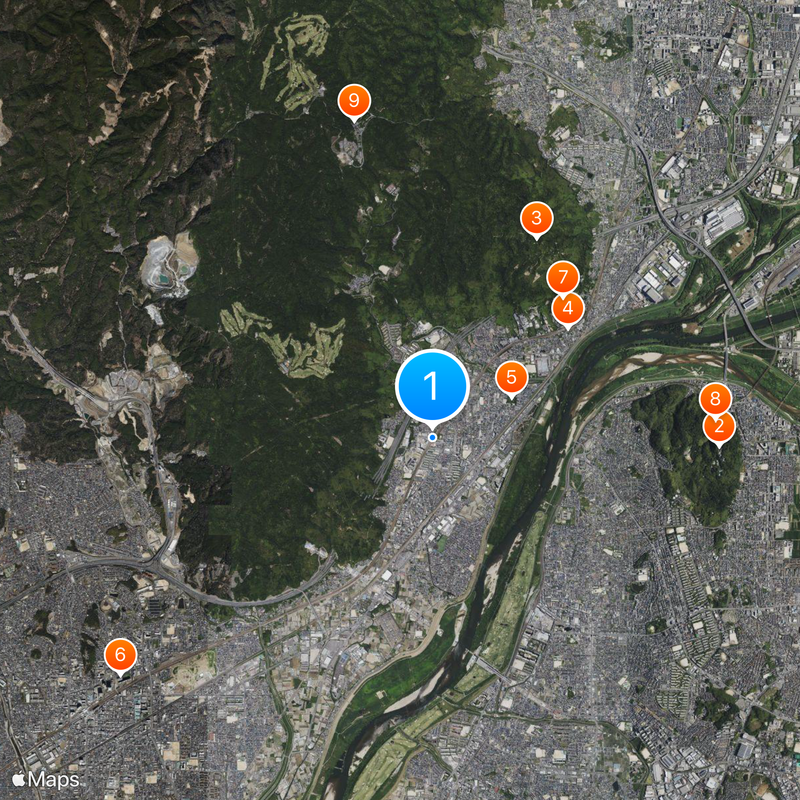 Shimamoto Station Map