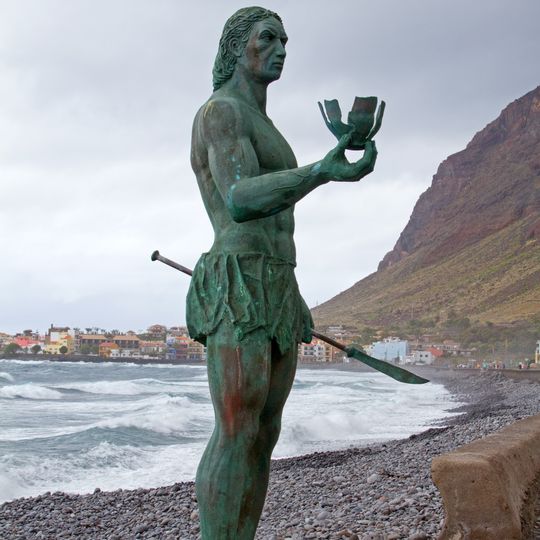 Hautacuperche statue, Valle Gran Rey