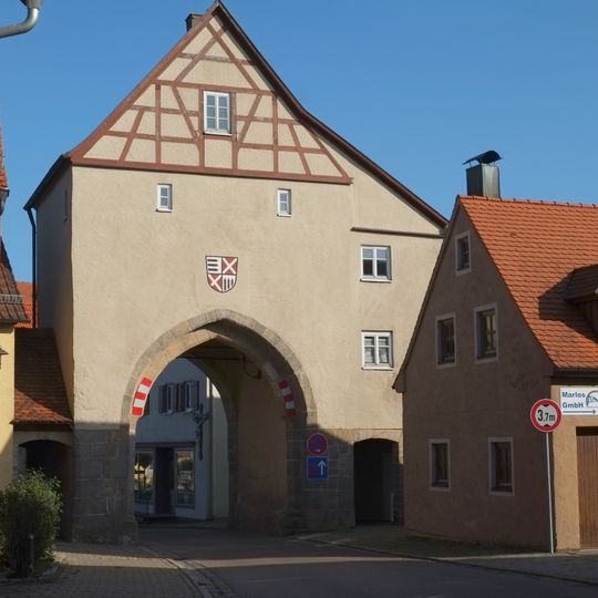 Torturm der ehemaligen Ortsbefestigung