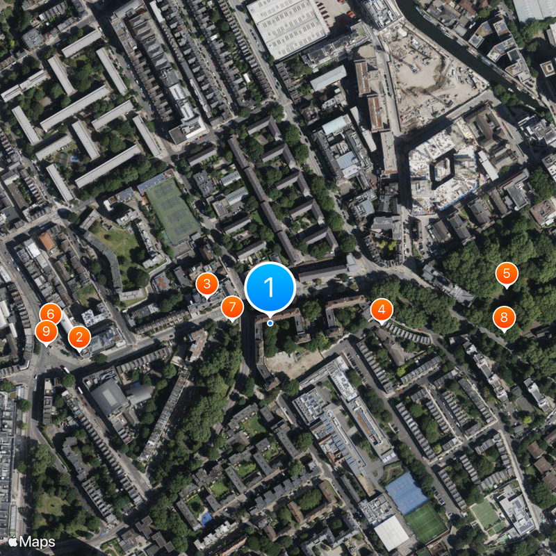 Holborn and St Pancras Map
