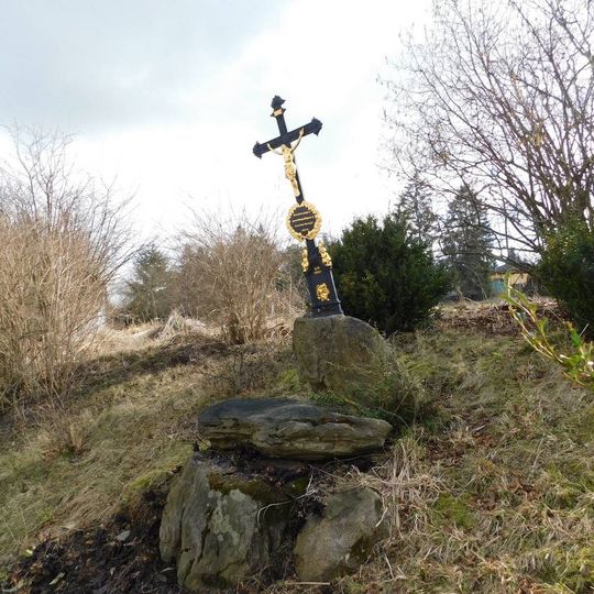 Kříž na jižním okraji Sázavy