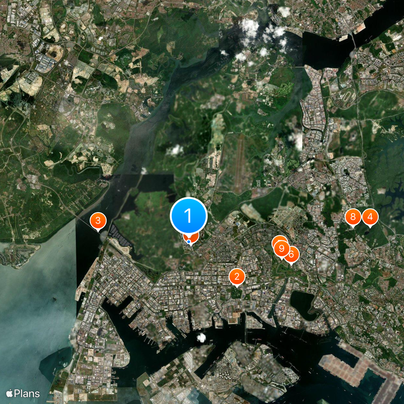 Nanyang Technological University Map