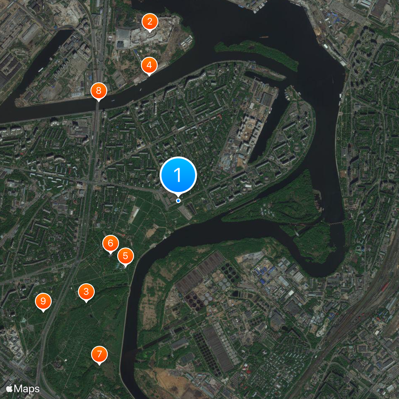Klenovy Bulvar Map