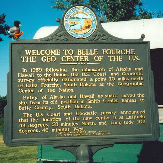 Geographic center of the United States