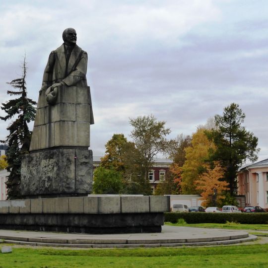 Statue of Lenin in Petrozavodsk