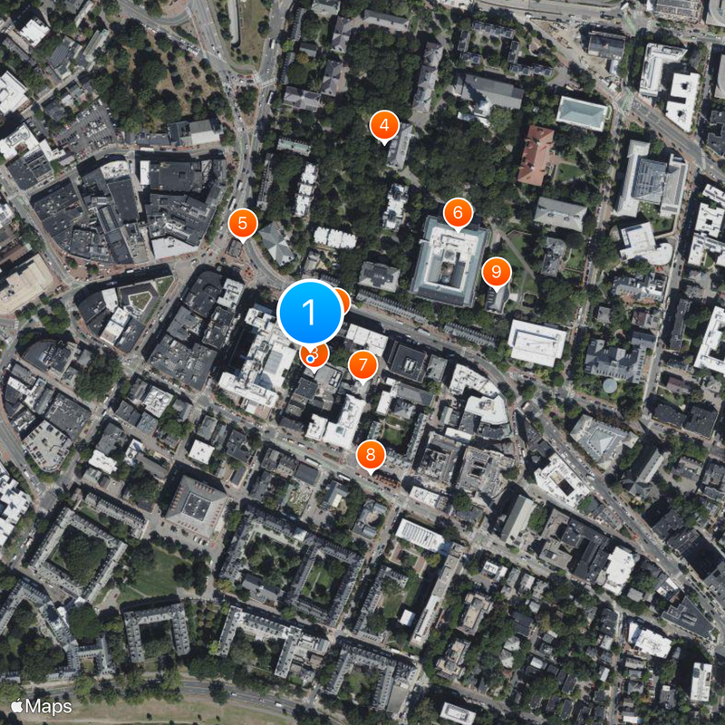 Hasty Pudding Theatricals Mapa