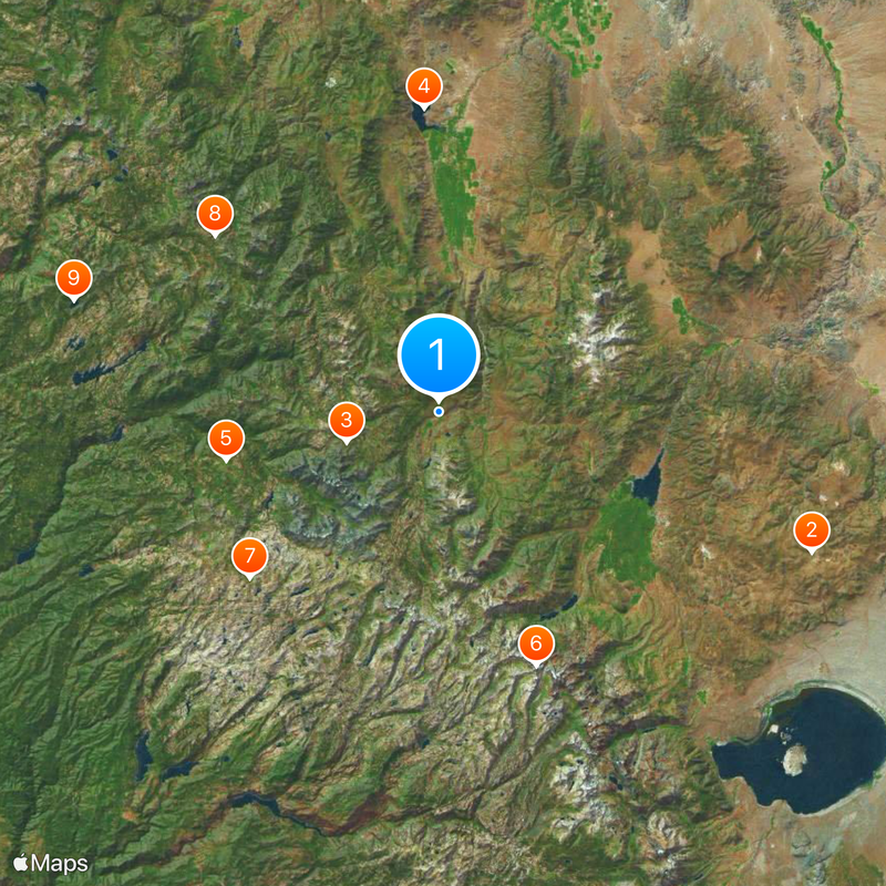 Mountain Warfare Training Center Map