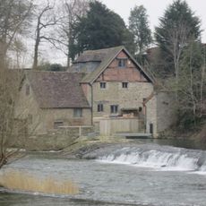 Ludford Mill and mill weir