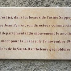 Commemorative plaque