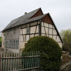 Wohnhaus mit Oberlaube und Fachwerkanbau Niedere Dorfstraße 30