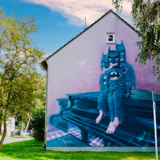 Peinture murale, œuvre d’art