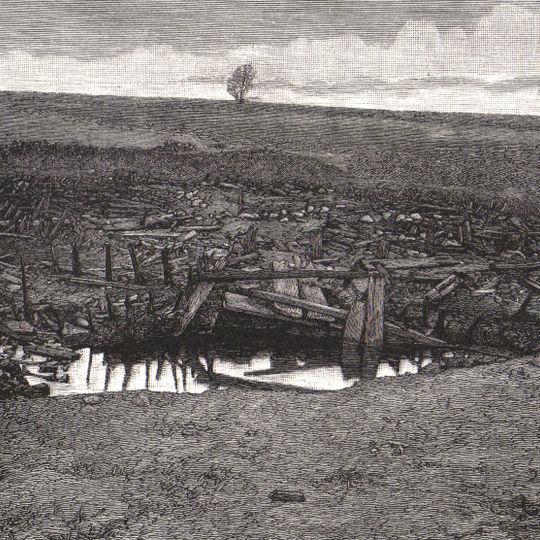 Crannóg im Buiston Loch