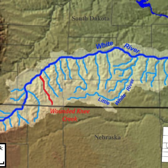 Wounded Knee Creek