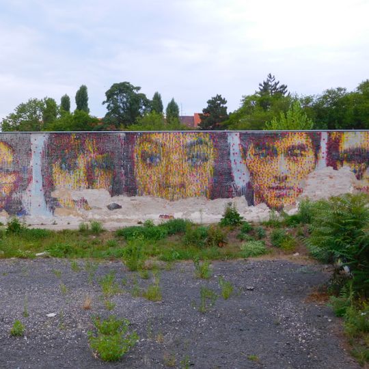 Mural in Praga Factory area