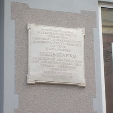 Tablica upamiętniająca Jakuba Szapiro