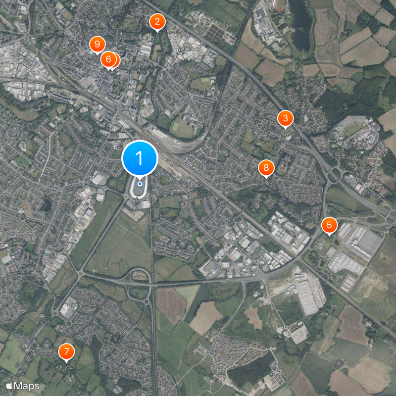 Ashford Designer Outlet Mappa