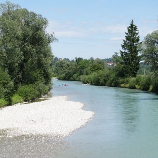 Ramsachleiten und Alte Loisach bei Murnau am Staffelsee
