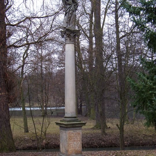 Column of Saint Barbara in Teplice
