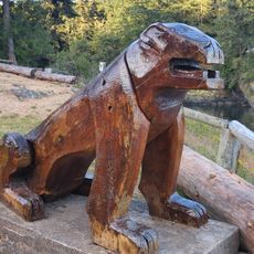 Lion sculpture
