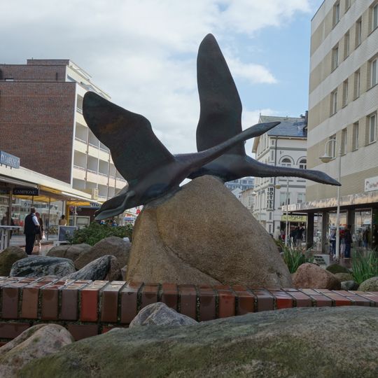Westerland bird sculpture