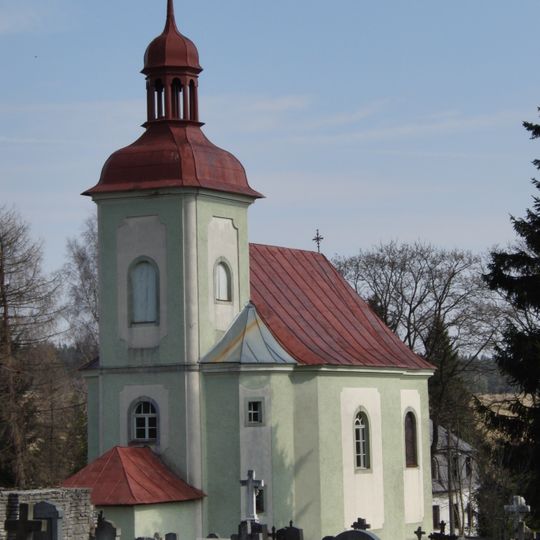Saint Cross chapel in Horní Blatná