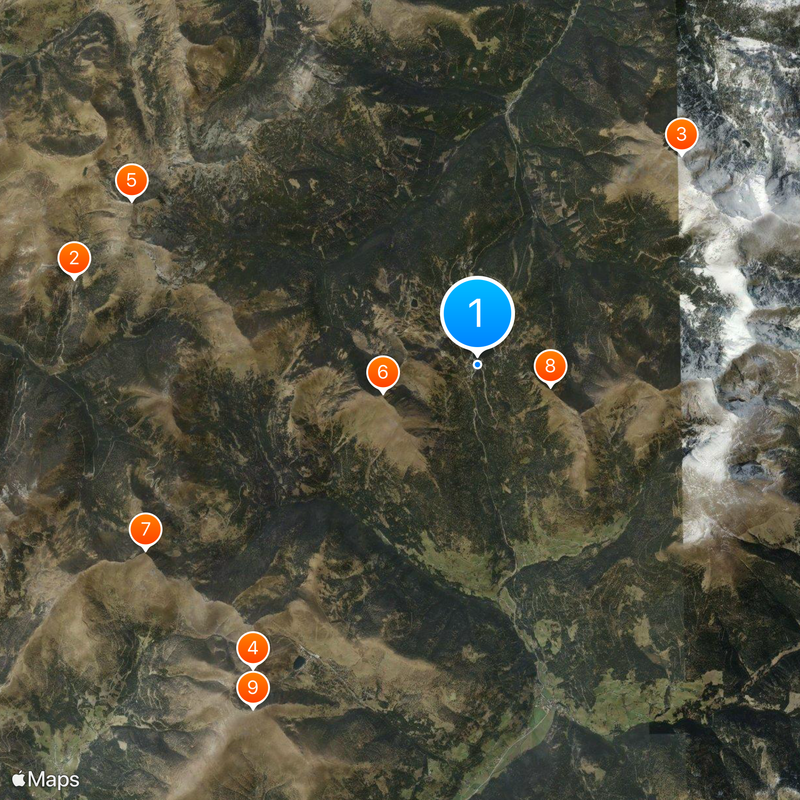 Turracher Höhe Pass Map