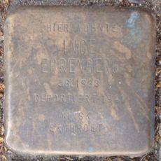 Stolperstein en memoria de Inge Ehrenberg