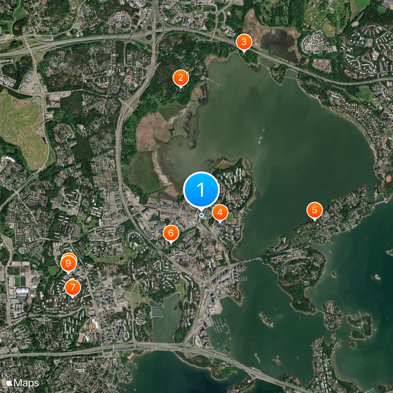 Helsinki University of Technology Map