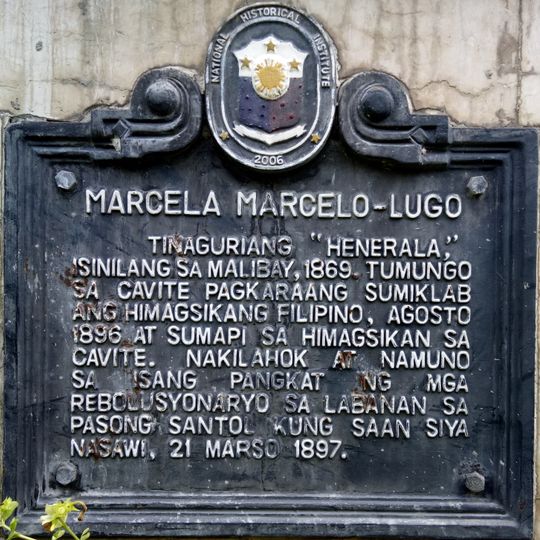 Marcela Marcelo-Lugo historical marker