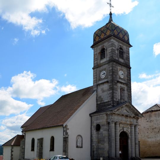 Église Saint-Point de La Chaux-du-Dombief