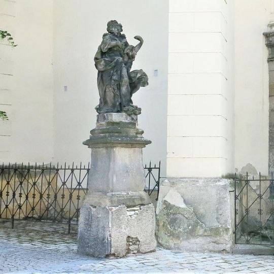 Statue of Saint Afra in Žatec