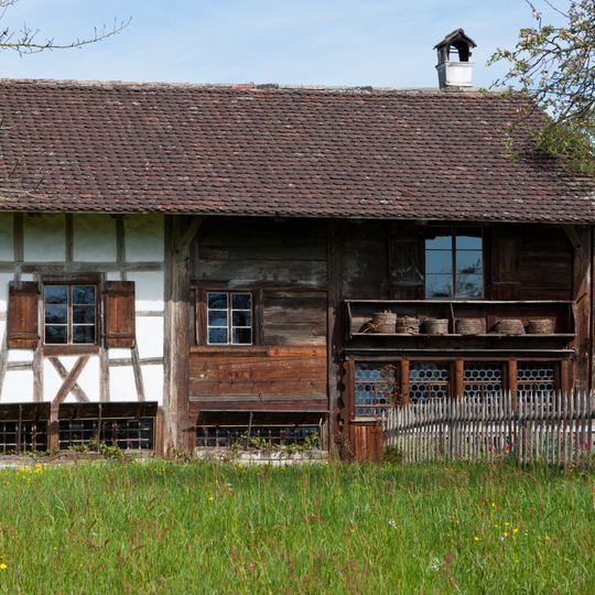 Bohlenständerhaus Schrofen