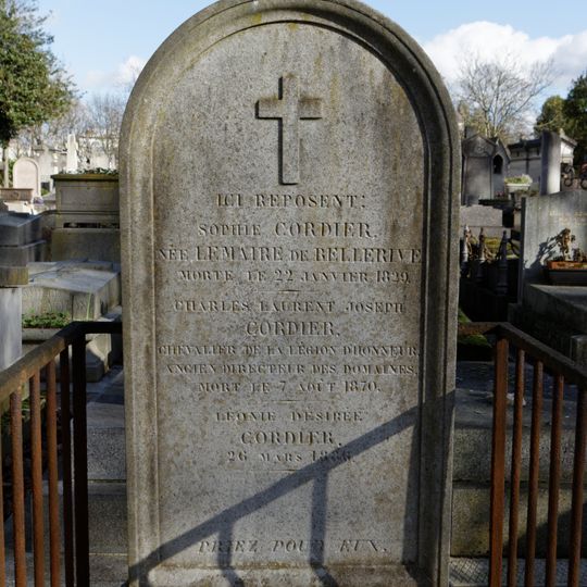 Grave of Cordier