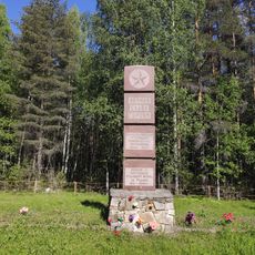 Братская могила 12 красноармейцев, замученных белофиннами в деревне Келлогора (Ледмозерское с. п.)
