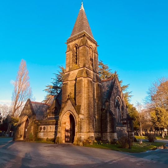Church of England Chapel In Manchester Southern Cemetery