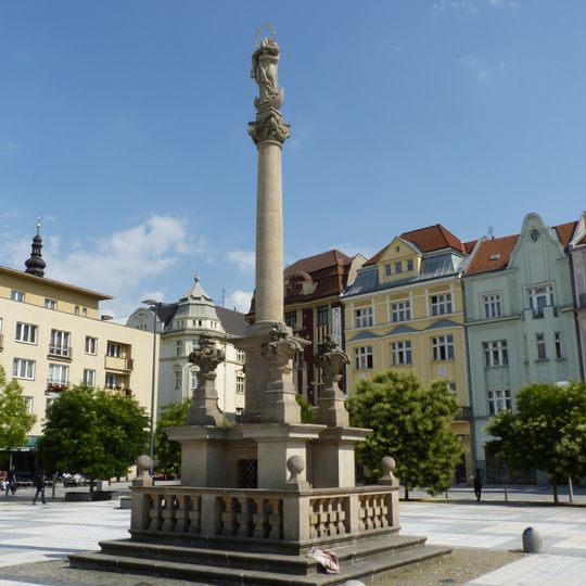 Maria column in Moravská Ostrava
