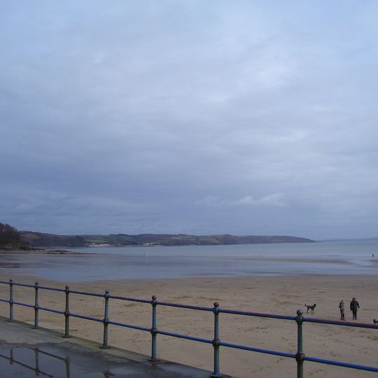 Saundersfoot Beach