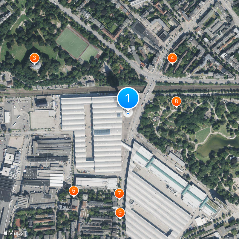 Heinrich Hertz Tower Map