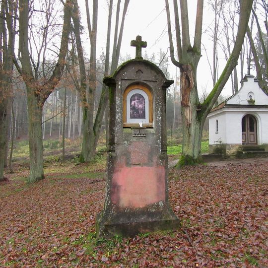 Křížová cesta u Bludova - 1. zastavení