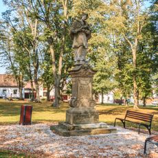 Statue of John of Nepomuk in Smidary