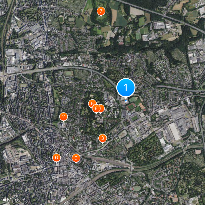 Starlight Express theatre Map