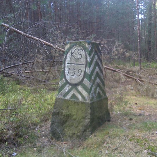 Sächsisch-Preußischer Grenzstein: Pilar Nr. 139