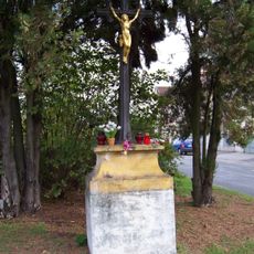 Pamětní kříž v Praze-Liboci, ul. U Hvězdy