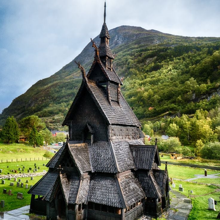 Igreja de madeira de Borgund