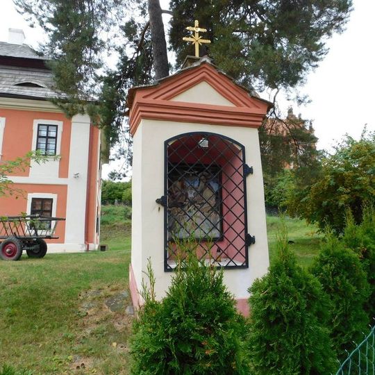 Chapel-shrine of the Holy Trinity in Valeč