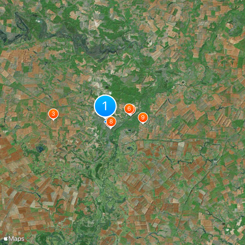 Lubny Map