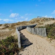 Point de vie sur les dunes de la slack